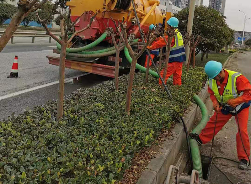 洮北市政管道清淤
